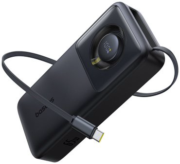 Внешний аккумулятор Baseus Free2Pull 2C 65W P10073700123-00 20000 мАч черный купить,NaN