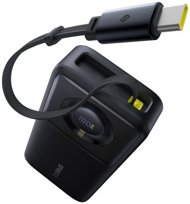 Внешний аккумулятор Baseus Free2Pull 2C 65W P10073700123-00 20000 мАч черный купить,NaN
