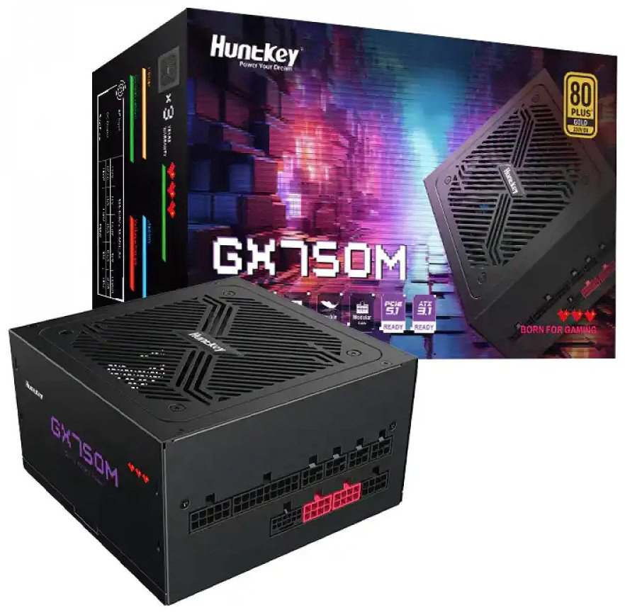 Блок питания HuntKey GX750M 750 Вт - ForteMarket Блок питания HuntKey GX750M 750 Вт купить,37041