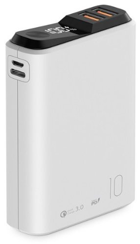 Внешний аккумулятор OLMIO QS-10 10000 мАч белый