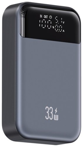 Внешний аккумулятор Usams US-CD221 10000 мАч серый