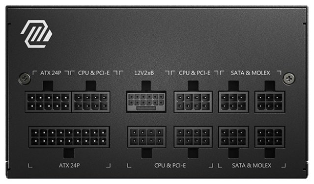 Блок питания MSI MAG A850GL PCIE5 850 Вт