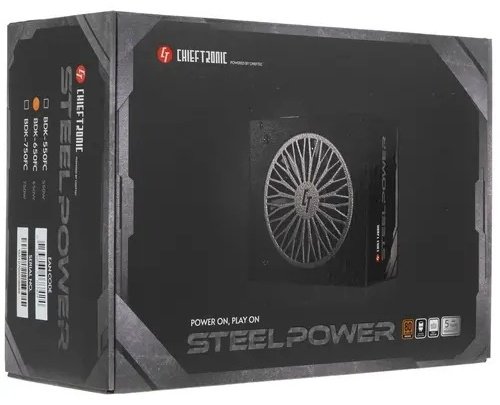 Блок питания Chieftronic SteelPower BDK-650FC 650 Вт купить,NaN
