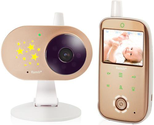 Видеоняня Ramili Baby RV1200 золотистая купить,NaN