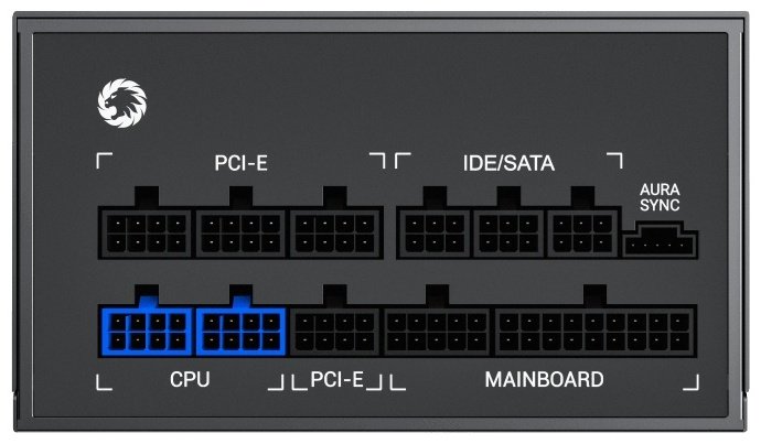 Блок питания Game Max RGB1050 PRO 1050 Вт купить,NaN