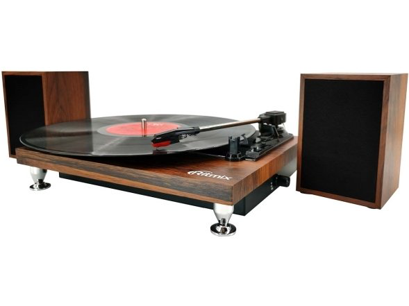 Виниловый проигрыватель Ritmix LP-280 коричневый купить,NaN