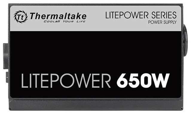 Блок питания Thermaltake Litepower 650W купить,NaN