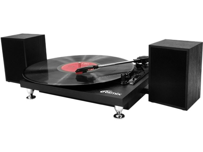 Виниловый проигрыватель Ritmix LP-240 черный купить,NaN
