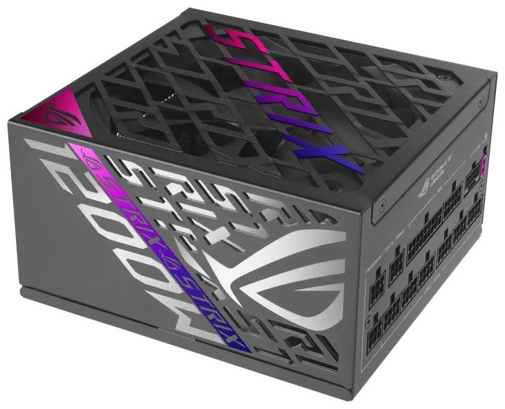 Блок питания ASUS ROG STRIX 1200W Platinum, ROG-STRIX-1200P-GAMING 1200 Вт купить,NaN