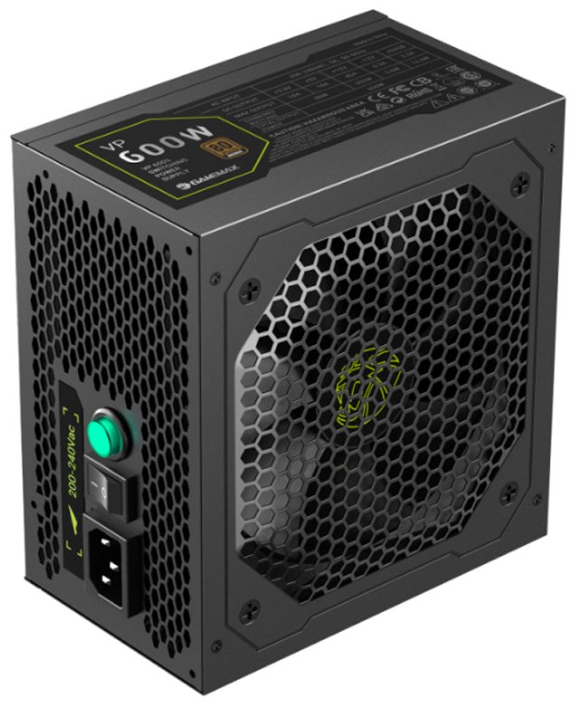 Блок питания Game Max VP 600S 2124-0600R0003 600 Вт