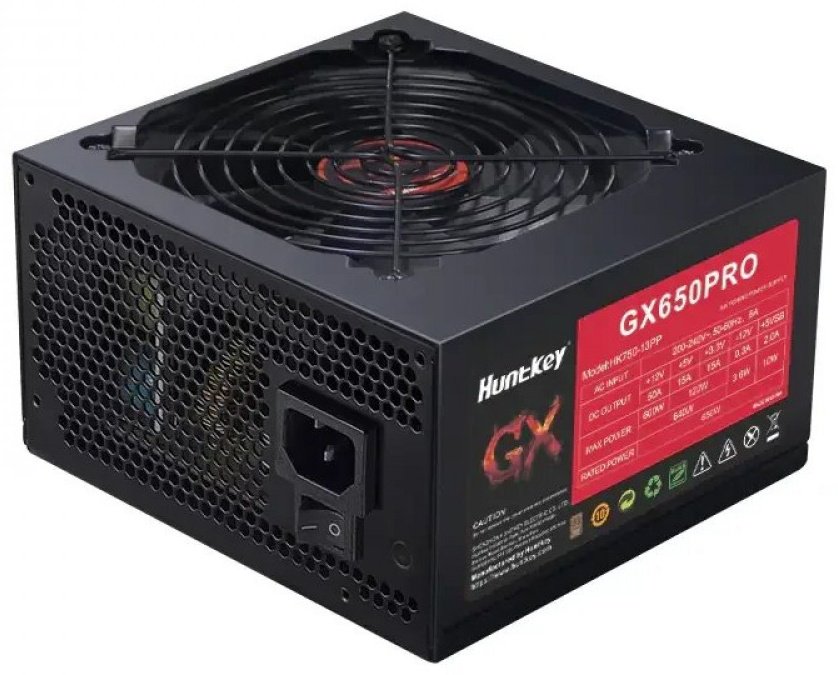 Блок питания HuntKey GX650PRO 650 Вт купить,NaN