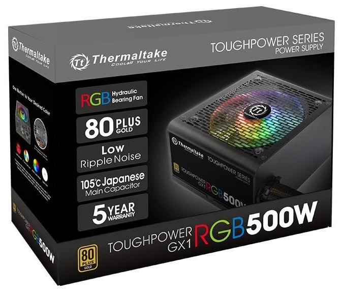 Блок питания Thermaltake Toughpower GX1 RGB 500W