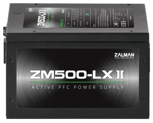 Блок питания Zalman ZM500-LXII 500W