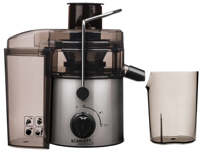 Соковыжималка Scarlett SC-JE50S18 серебристая