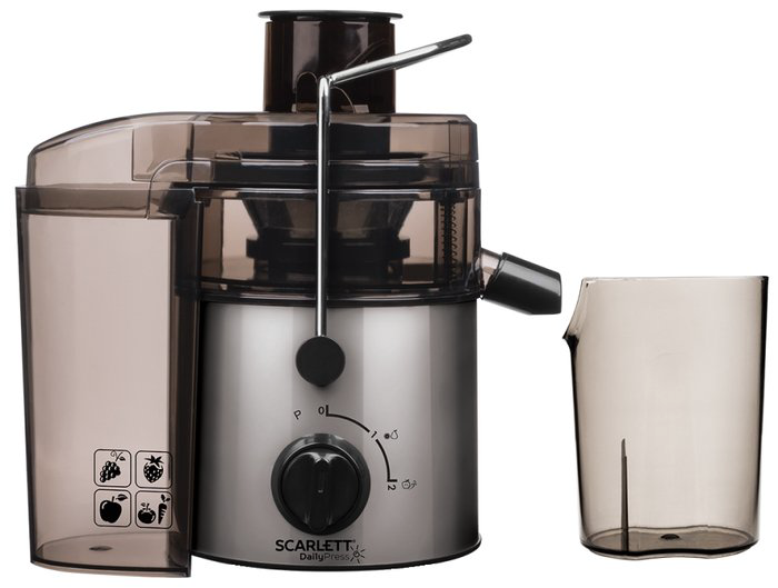 Соковыжималка Scarlett SC-JE50S18 серебристая купить,NaN
