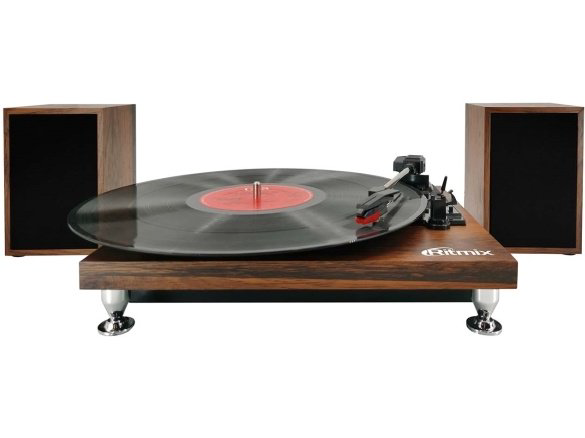 Виниловый проигрыватель Ritmix LP-280 коричневый купить,NaN