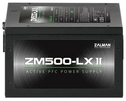 Блок питания Zalman ZM500-LXII 500W