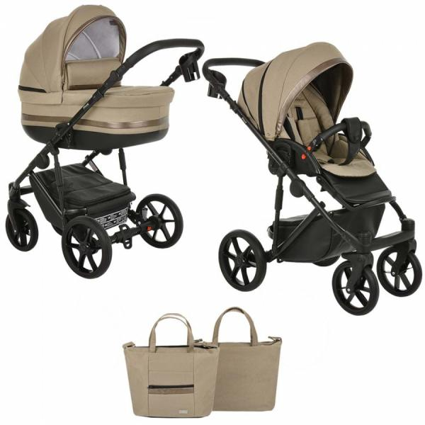 Коляска 2 в 1 Pituso Luna cappuccino купить,NaN