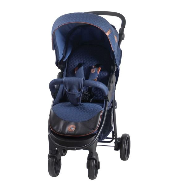 Коляска Adamex Quatro Safari 17 синяя купить,NaN