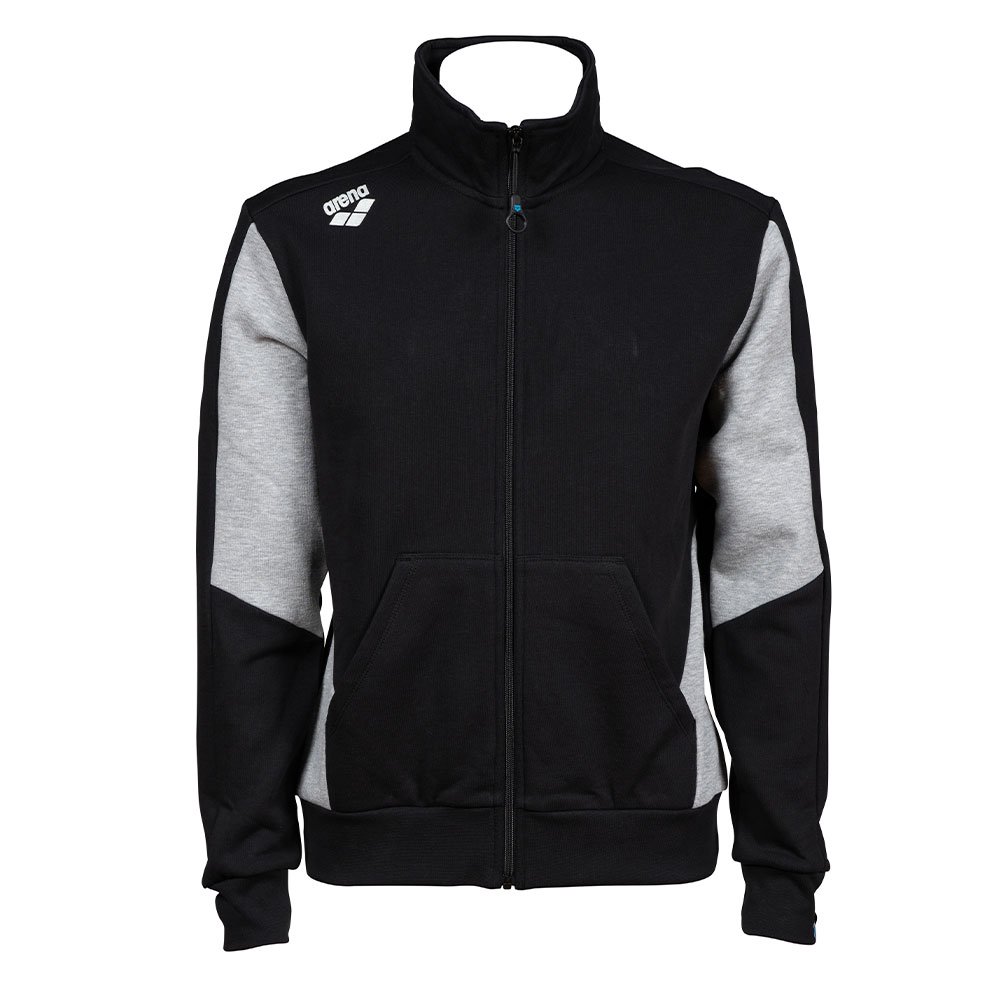 Толстовка мужская Arena TE jacket 003769 черно-серая S купить,NaN