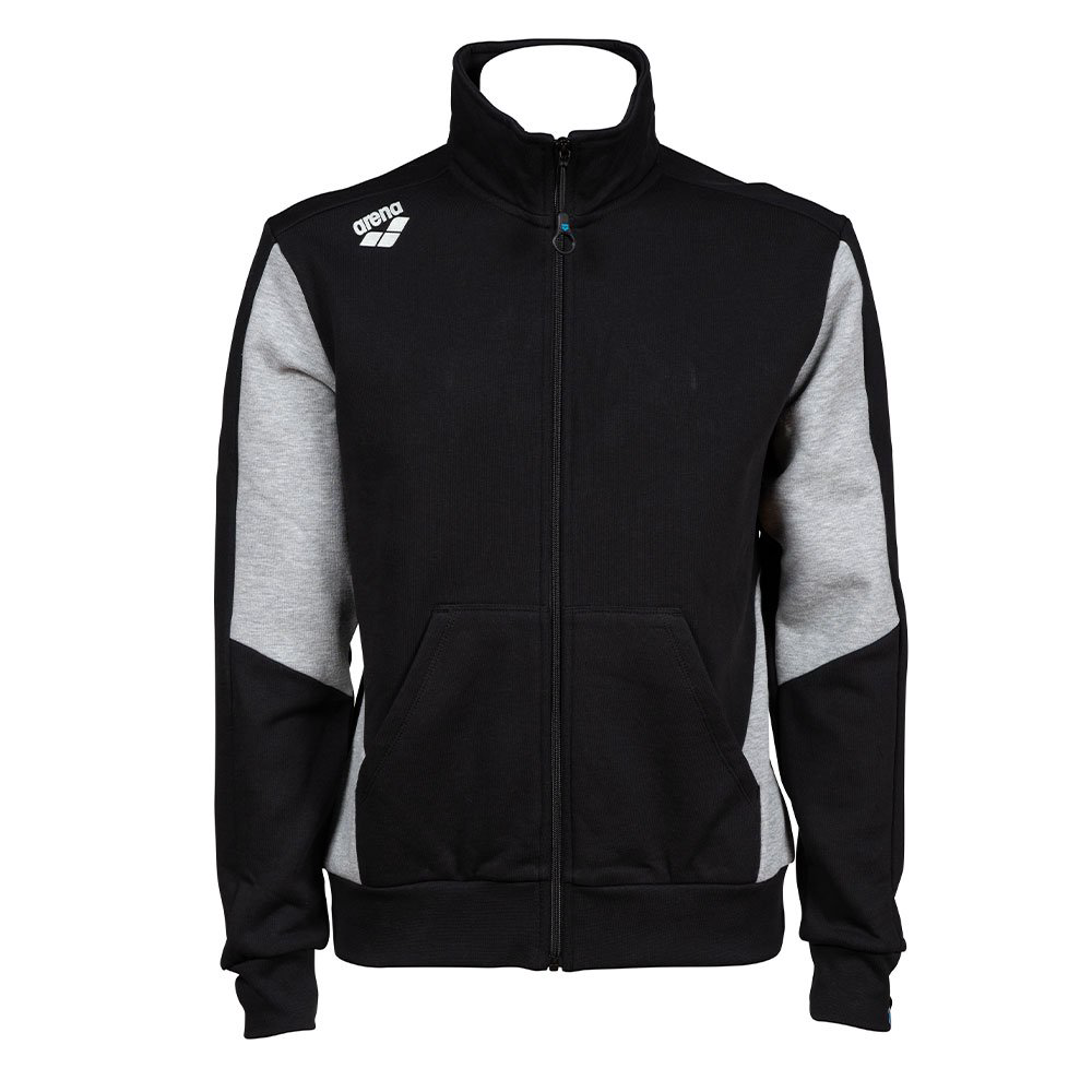 Толстовка мужская Arena TE jacket 003769 черно-серая S купить,NaN