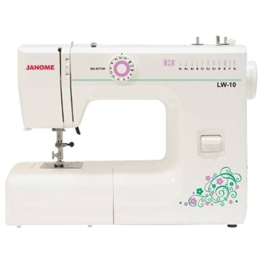 Швейная машинка Janome LW-10 белая купить,NaN