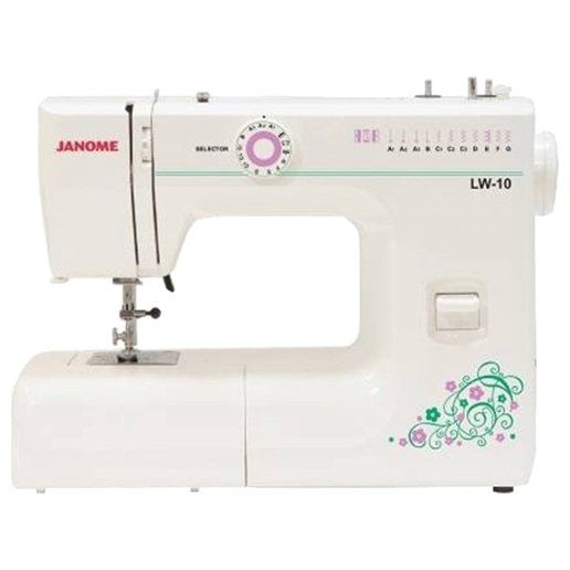 Швейная машинка Janome LW-10 белая купить,NaN