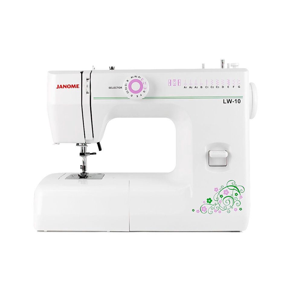 Швейная машинка Janome LW-10 белая купить,NaN