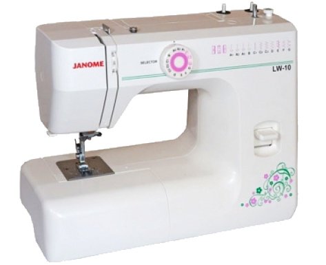 Швейная машинка Janome LW-10 белая купить,NaN
