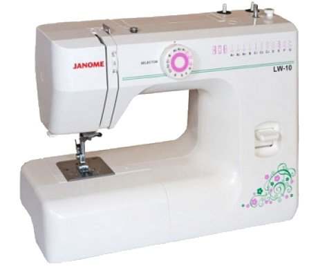 Швейная машинка Janome LW-10 белая купить,NaN