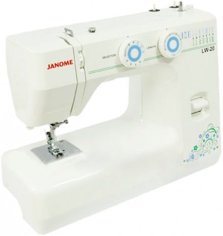 Швейная машина Janome LW-20 белая - ForteMarket Швейная машина Janome LW-20 белая купить,0
