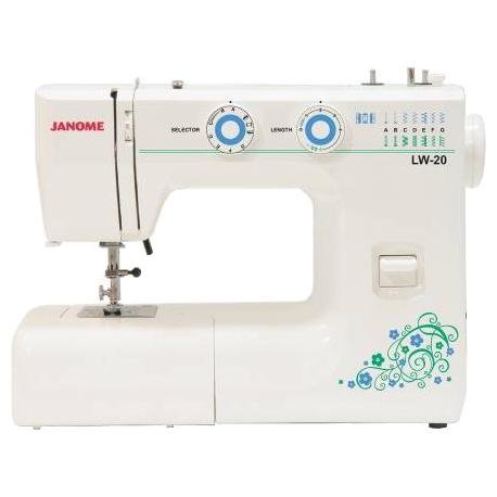 Швейная машина Janome LW-20 белая