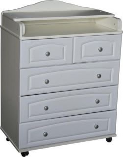 Комод Антел Ульяна-6 800/5 белый купить,NaN