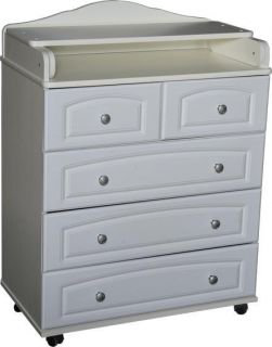 Комод Антел Ульяна-6 800/5 белый купить,NaN