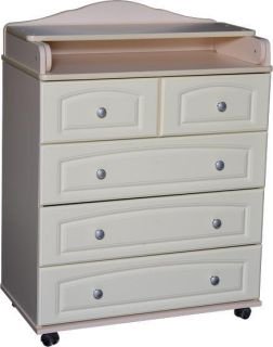 Комод Антел Ульяна-6 800/5  слоновая кость купить,NaN