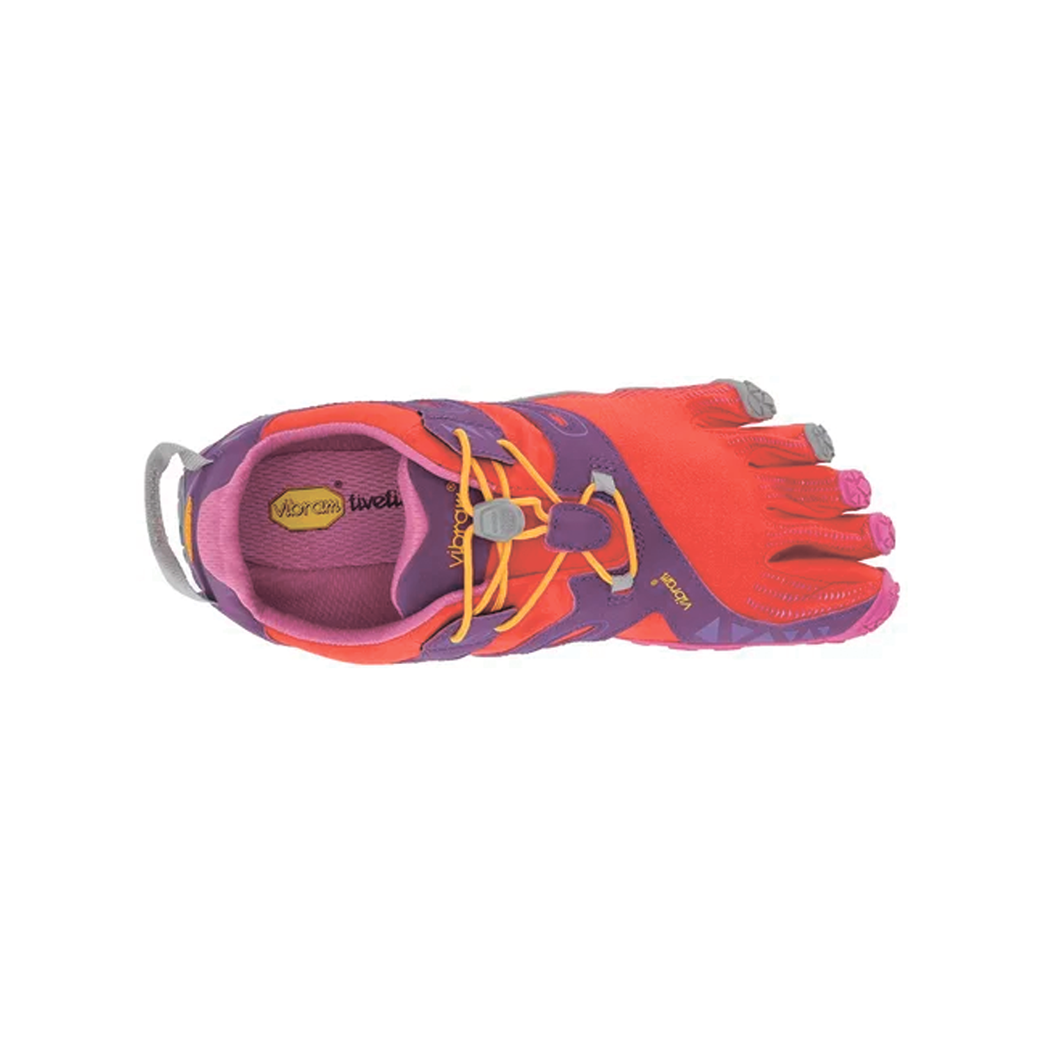 Кроссовки Vibram Fivefingers V-Trail 18W6901 orange-purple 39 купить,NaN
