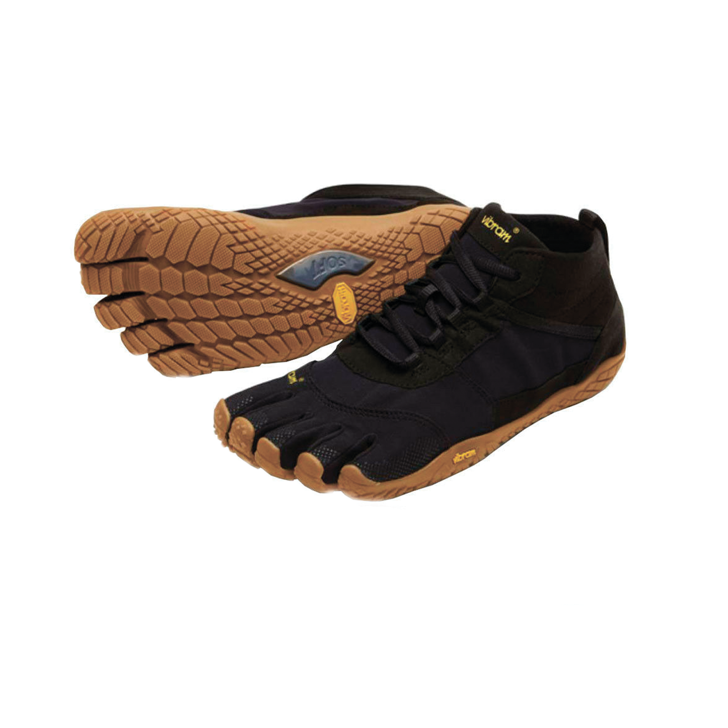 Кроссовки Vibram Fivefingers V-Trek 18W7401 black-brown 38 купить,NaN