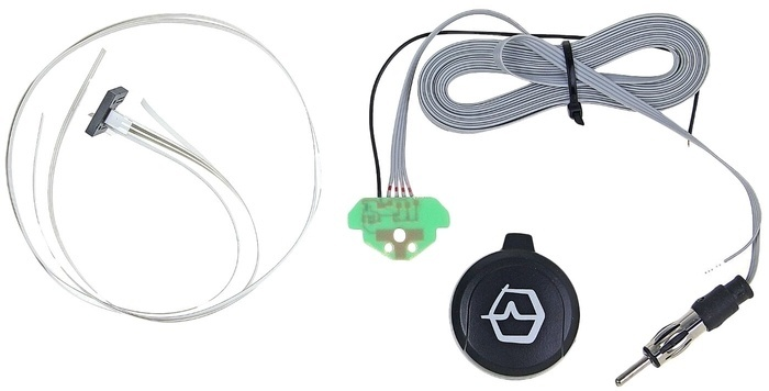 Автомобильная антенная УРАЛ Буран Premium Light черная