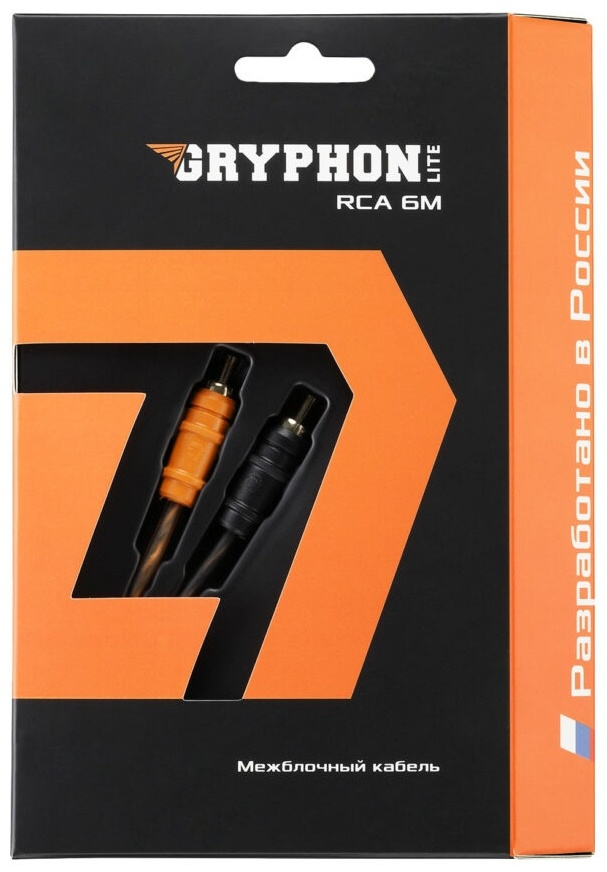 Кабель DL Audio Gryphon Lite RCA 6 м 1 шт