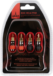 Разъем УРАЛ КНС RCA-ТТ01 4 шт 1 шт