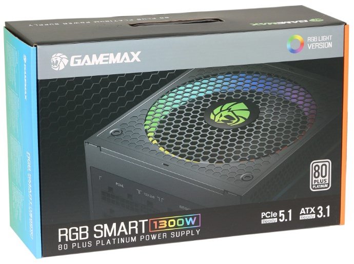 Блок питания Game Max RGB-SMART 1300 PRO 1300 Вт