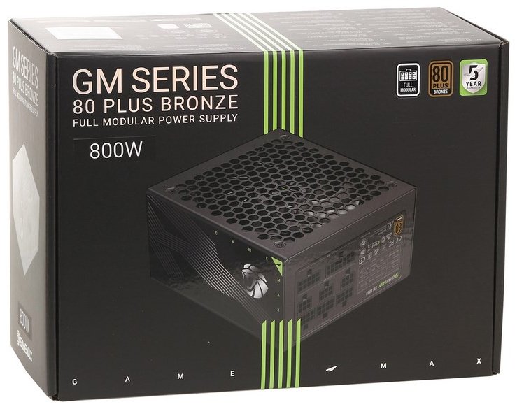 Блок питания Game Max GM 800B 800 Вт