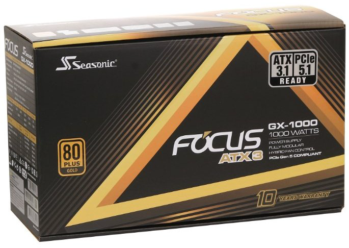 Блок питания Seasonic Focus GX-1000 (SRP-FGX102-A5A32SF) 1000 Вт купить,NaN