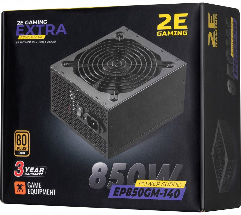 Блок питания 2E Gaming Extra Power 2E-EP850GM-140 850 Вт купить,NaN