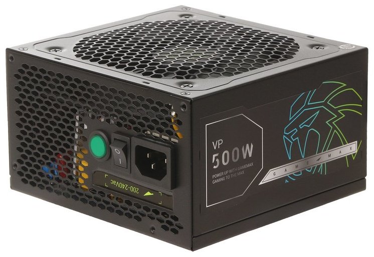 Блок питания Game Max VP 500S 500 Вт купить,22100