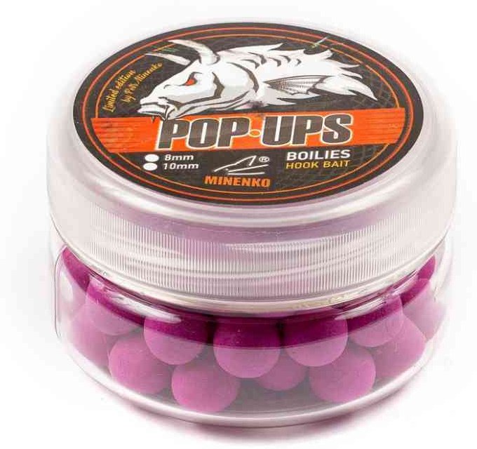 Бойлы Minenko Squid&Octopus Pop-Up 10мм 60гр