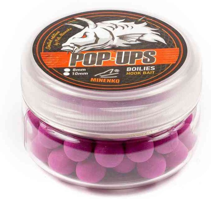 Бойлы Minenko Squid&Octopus Pop-Up 10мм 60гр