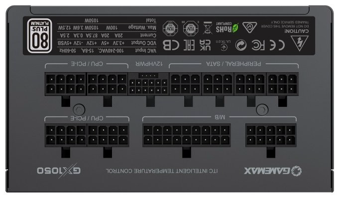 Блок питания Game Max GX-1050 PRO 1050 Вт купить,63390
