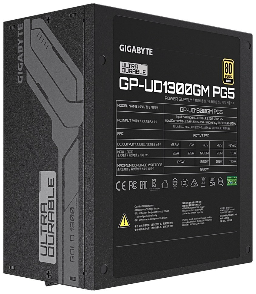 Блок питания GIGABYTE GP-UD1300GM PG5 1300 Вт купить,NaN