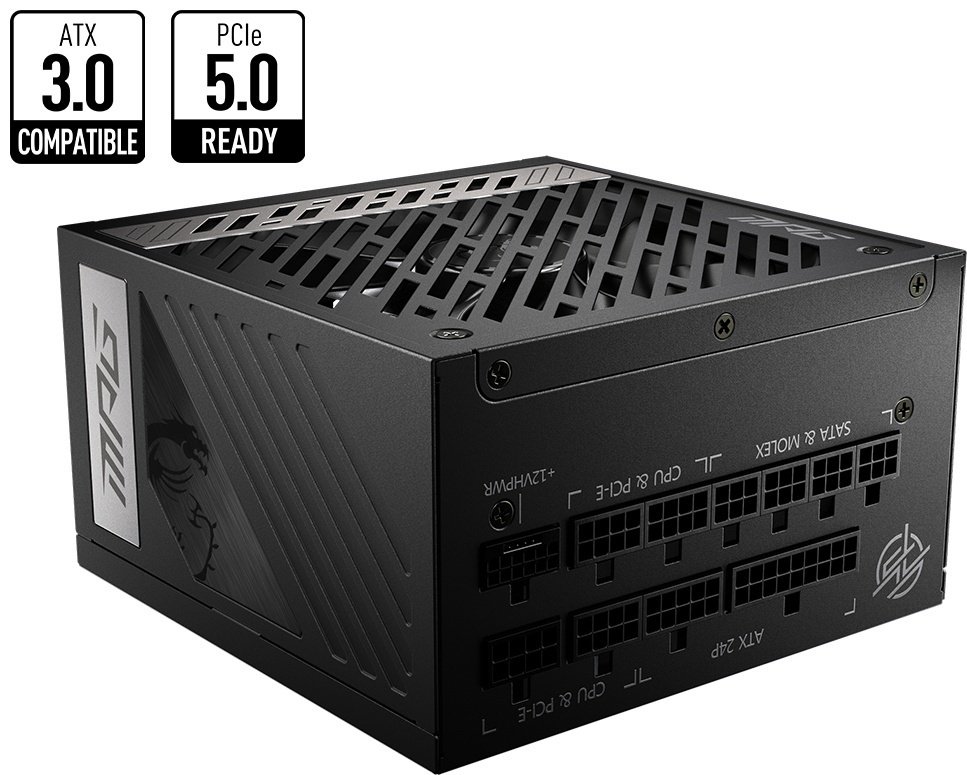 Блок питания MSI MPG A750G PCIE5 750 Вт купить,NaN